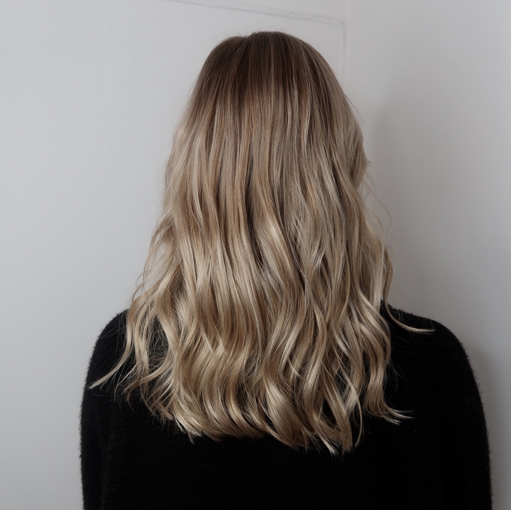 Blond balayage