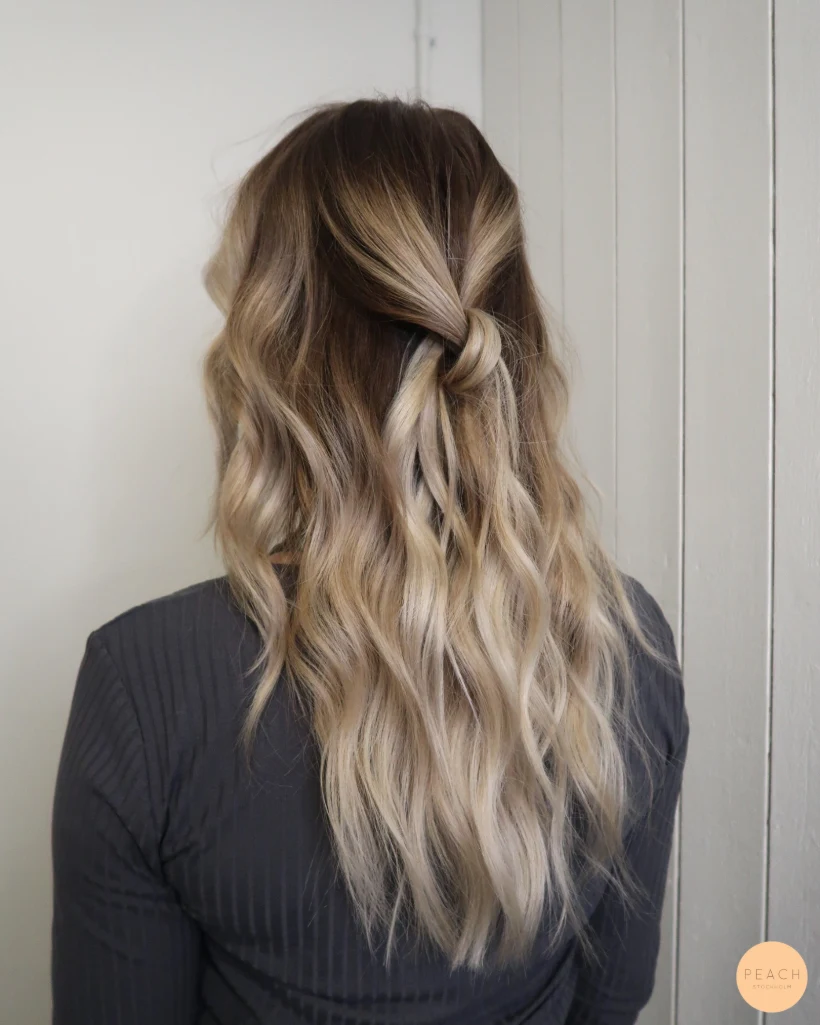 Blond balayage – salongsresultat av Elin Granqvist, 3 december 2020