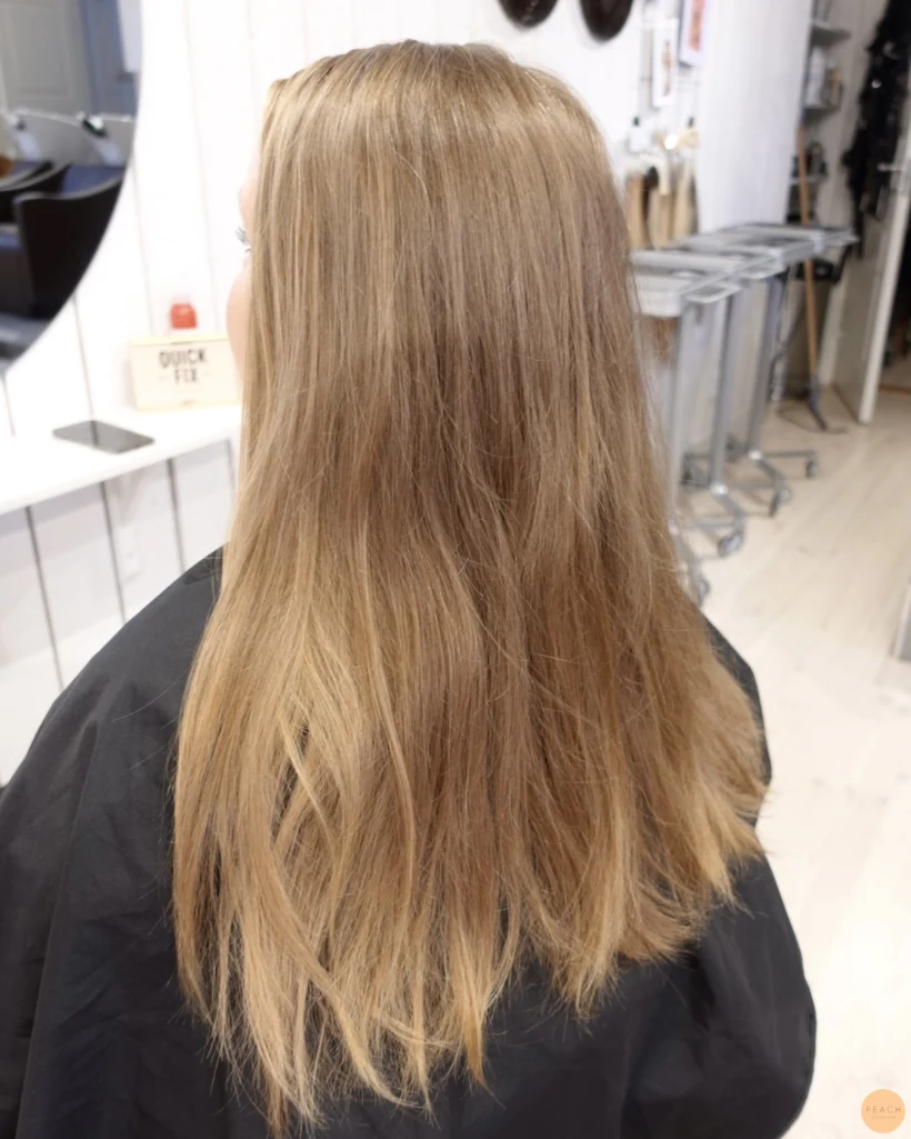 Sommar blond balayage