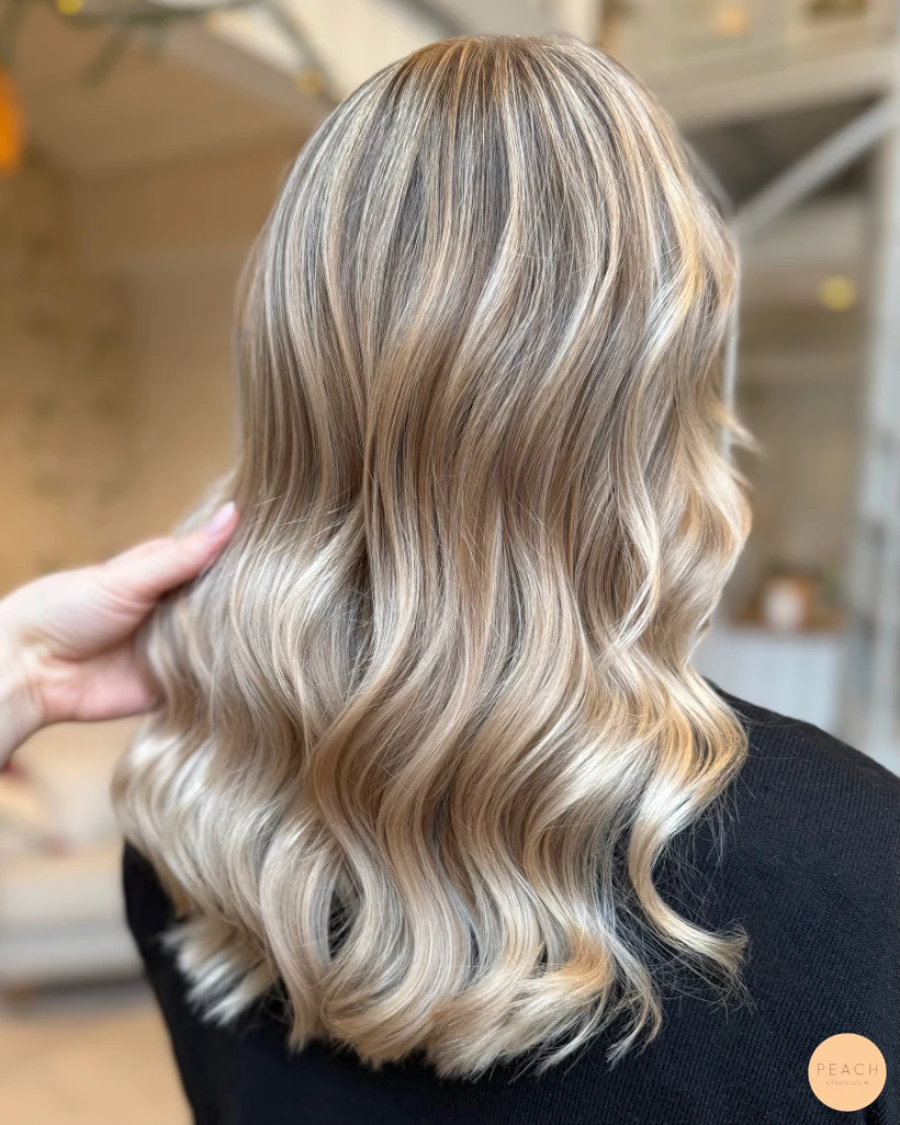 Blond hårfärg – salongsresultat av Marie Erks, 25 november 2025