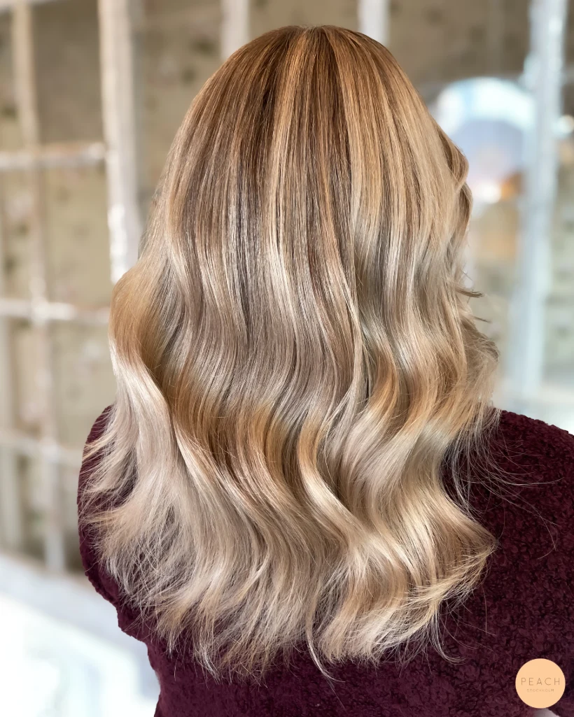 Blonde silky hair 🌟🫶🏼