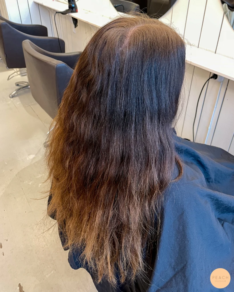 Dark shadow hair color
