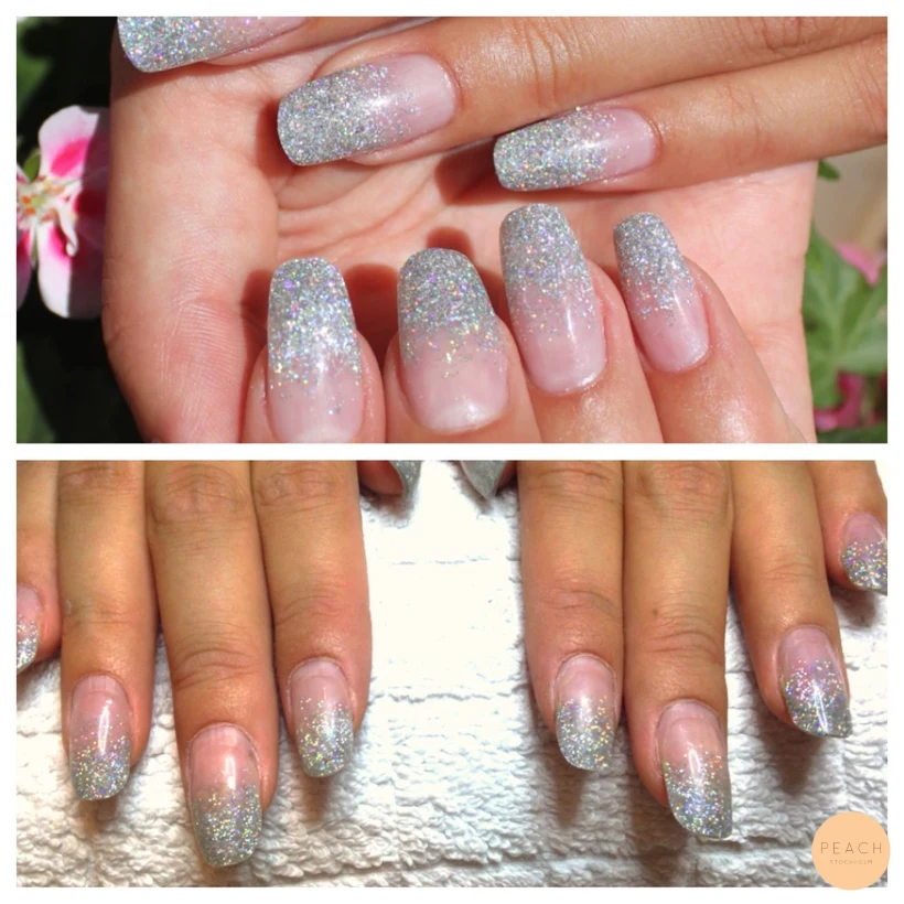 Glitternaglar – salongsresultat av Malin Sevelin, 27 augusti 2014