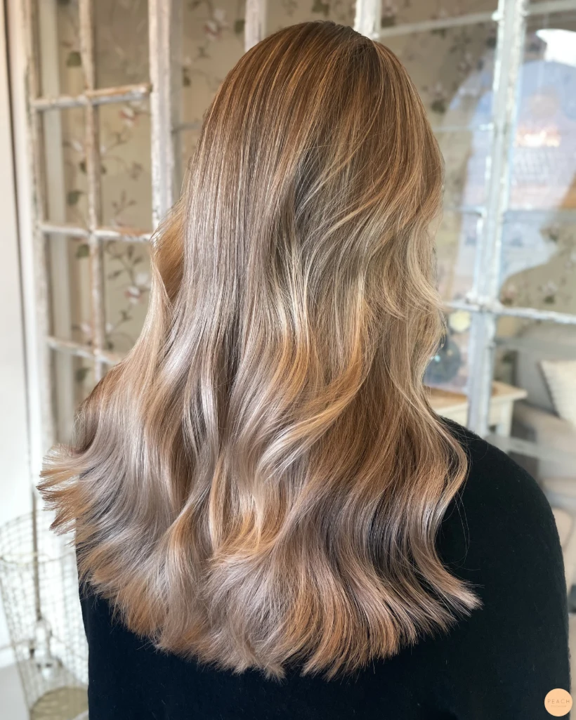 Hair color beige 💫