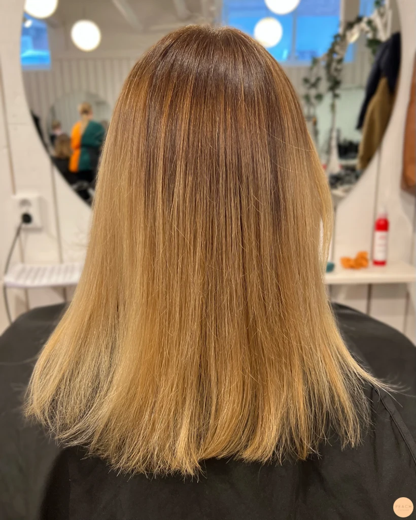 Balayage med Hairtalk förlängning