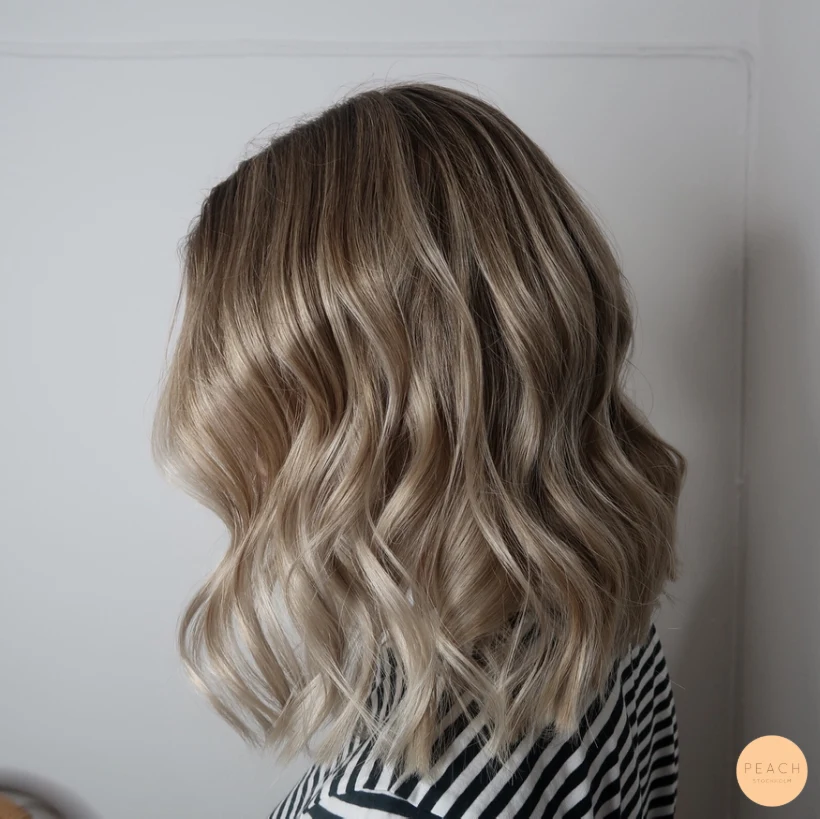 Kall blond balayage – salongsresultat av Julia Hemlén, 16 januari 2019