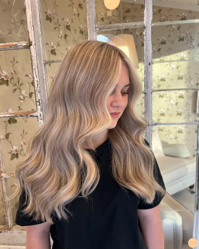 Light pearl cream blonde hair💫💛