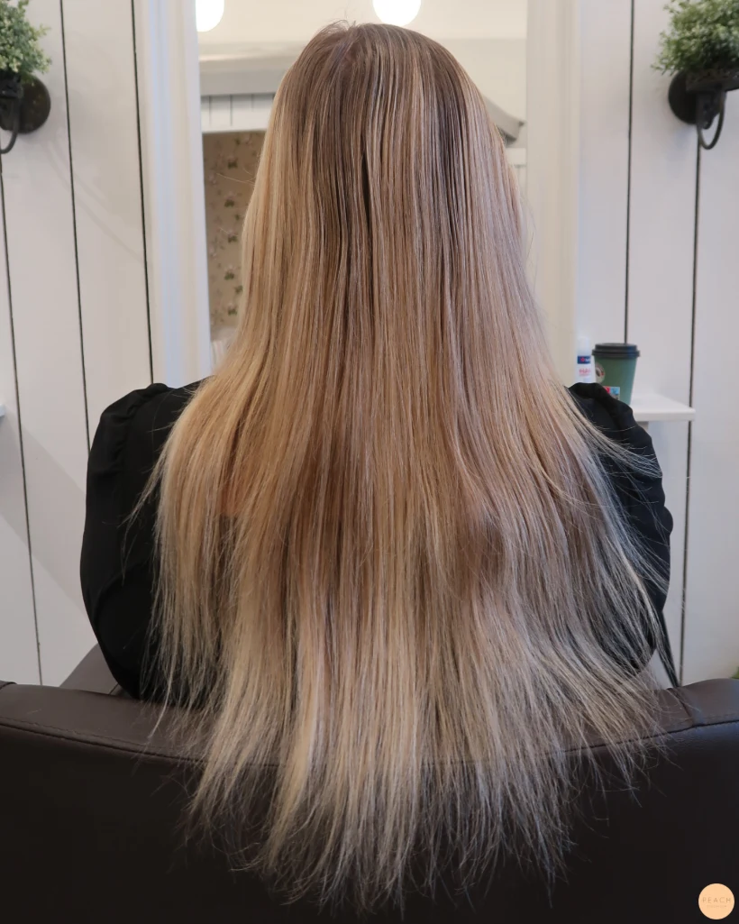Blond balayage