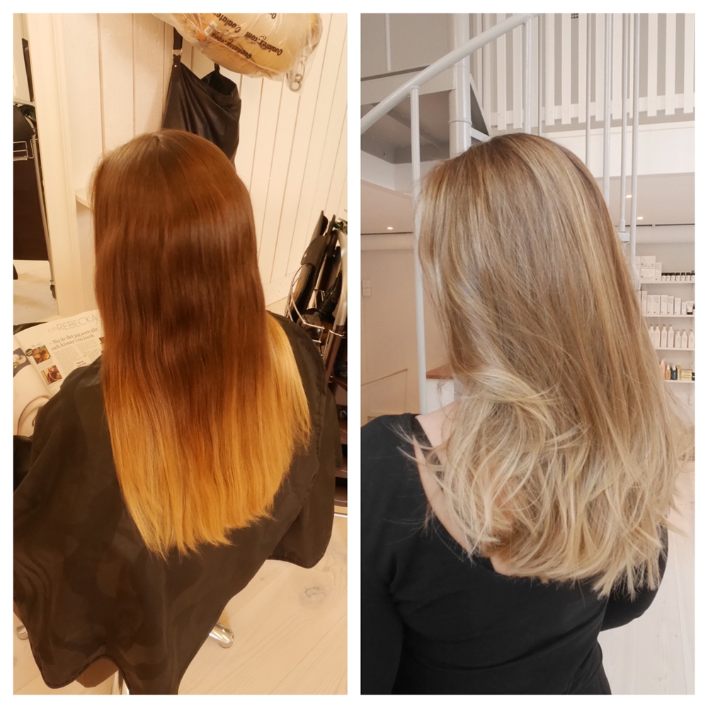 Rågblond hårfärg