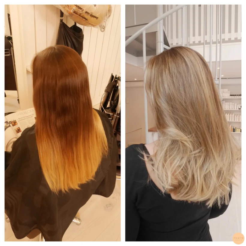 Rågblond hårfärg