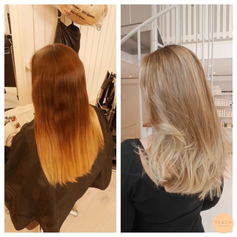 Rågblond hårfärg