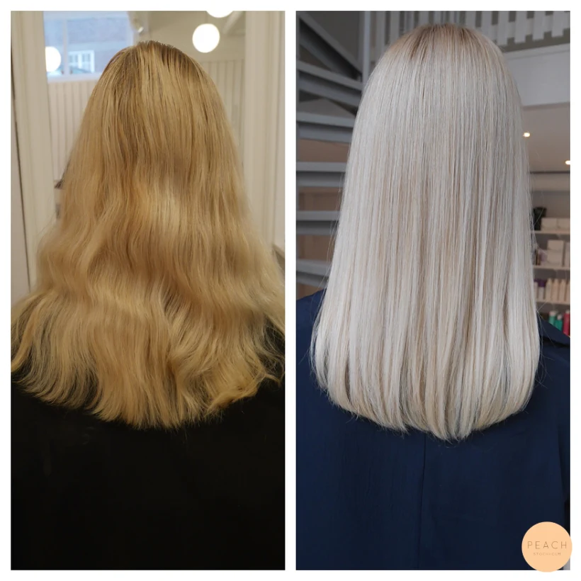 Från guldblond til kall Isblond