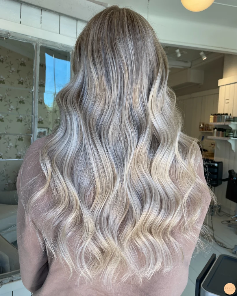 Kall blond hårfärg