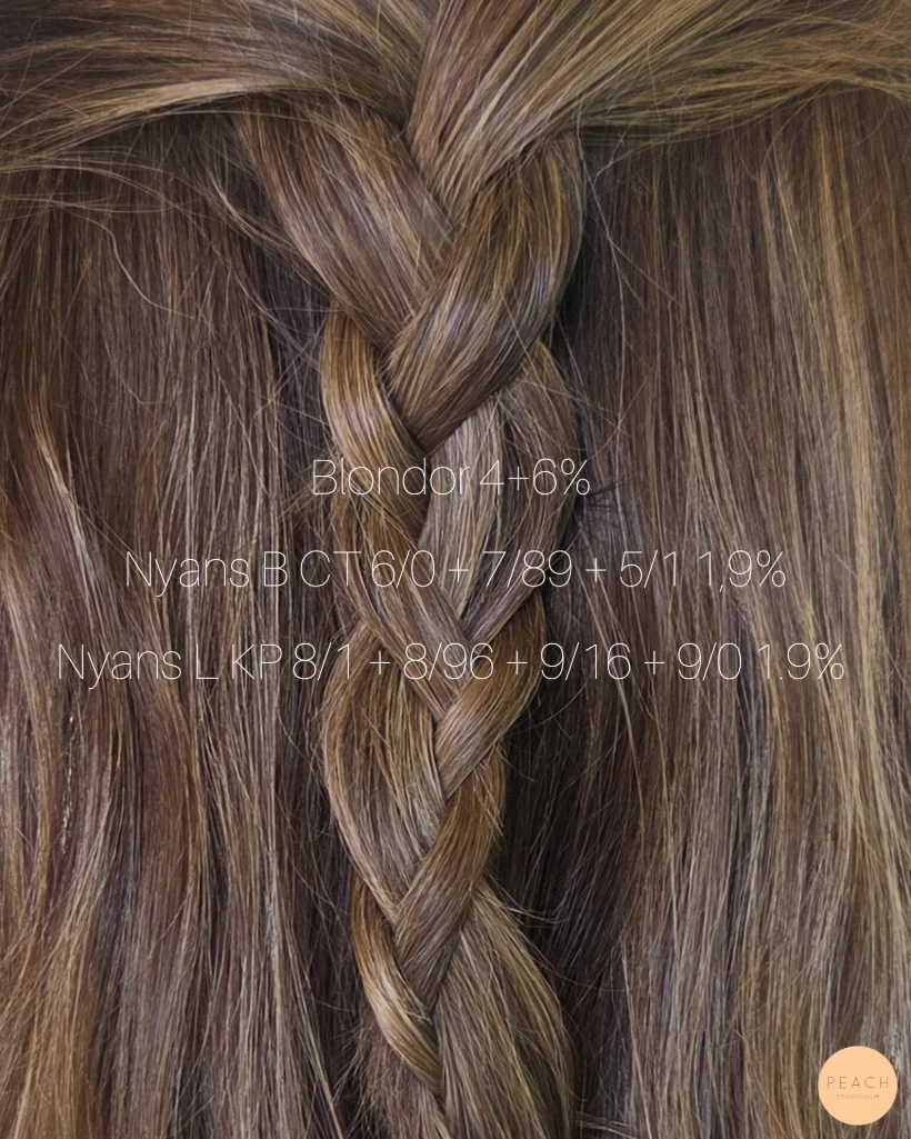Soft highlights 💫 on brown hair