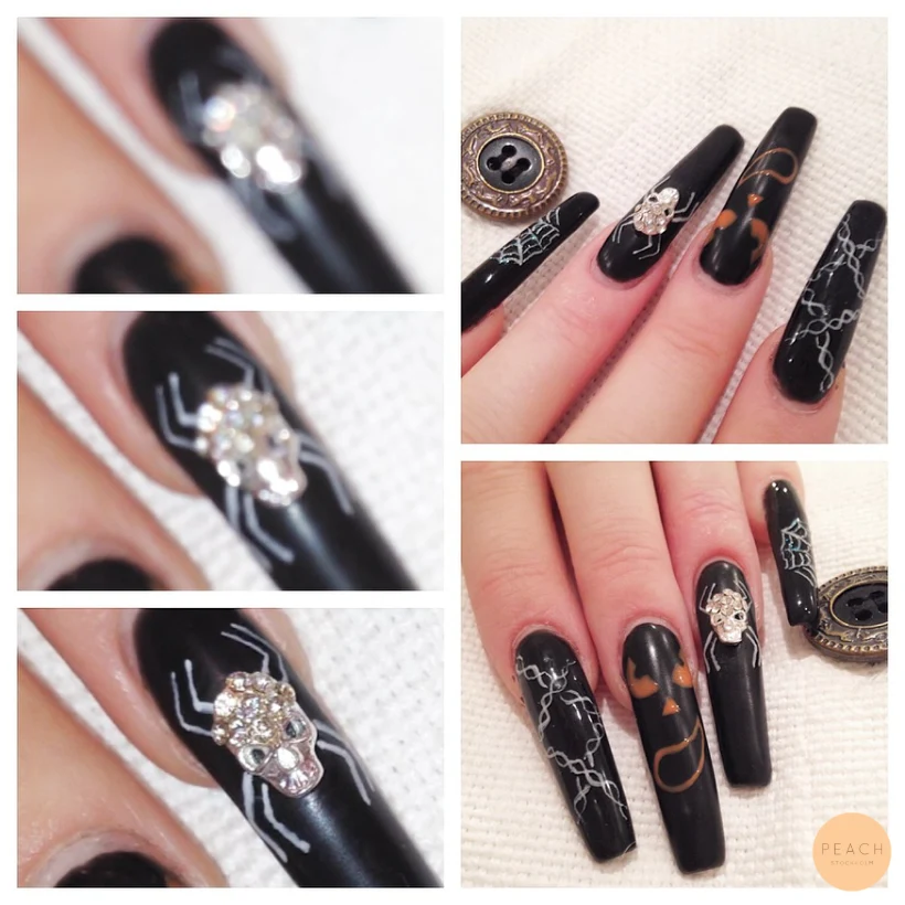 Halloween naglar