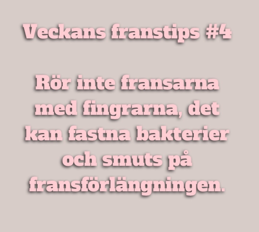 Veckans franstips #4