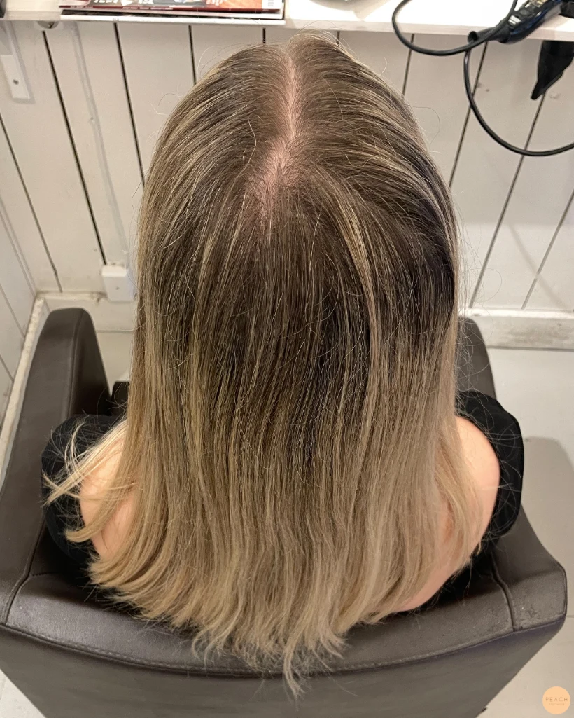 Blonda slingor