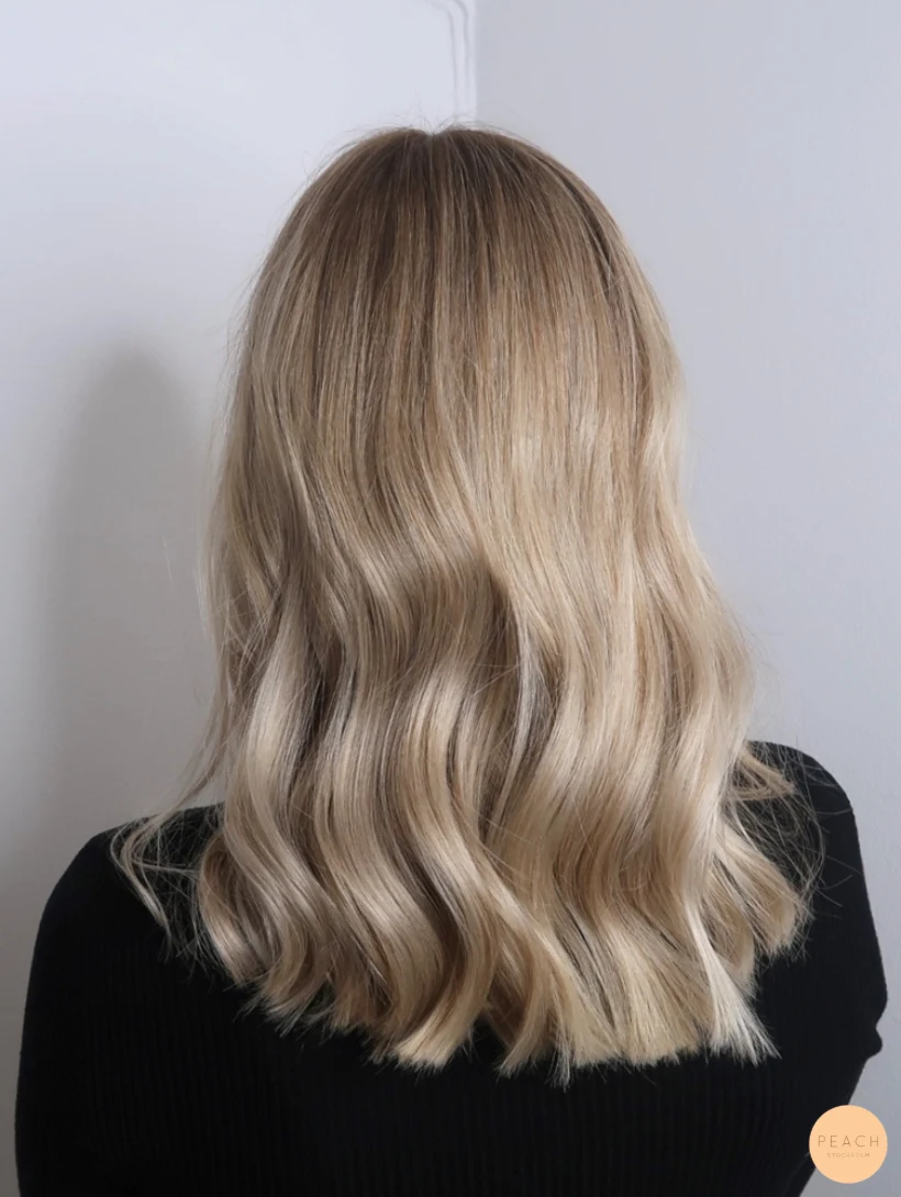 Babylights hair blonde – salongsresultat av Julia Hemlén, 5 juli 2019