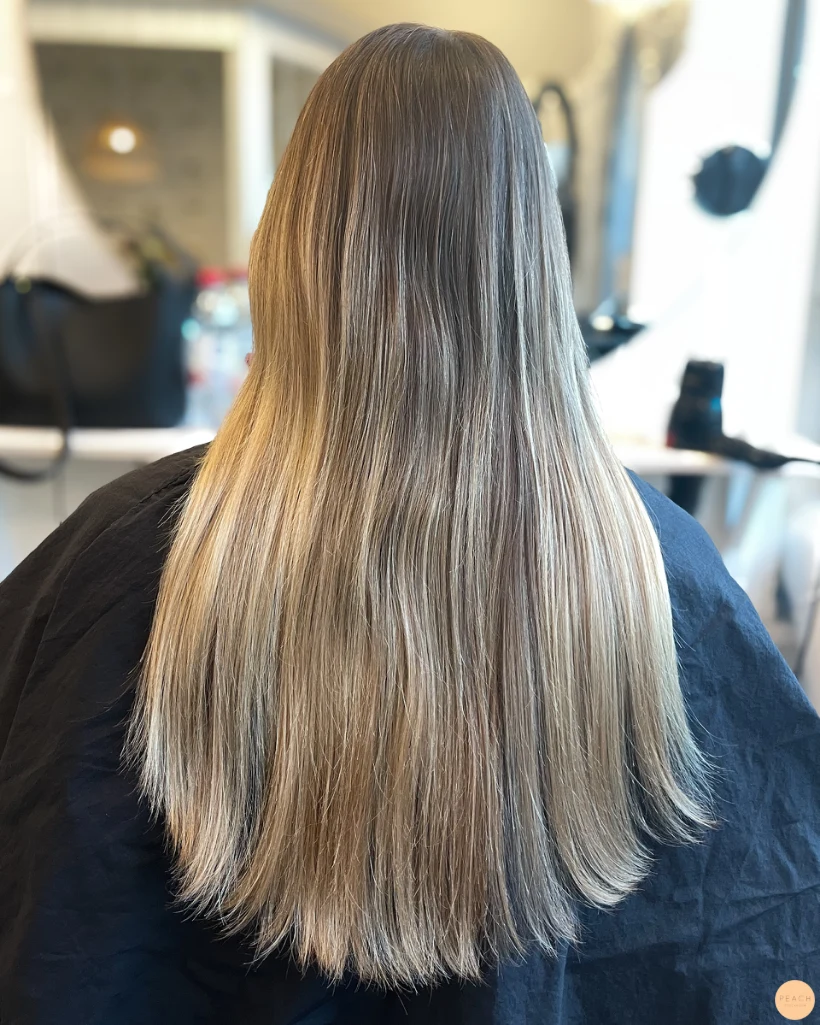 Hair color beige 💫