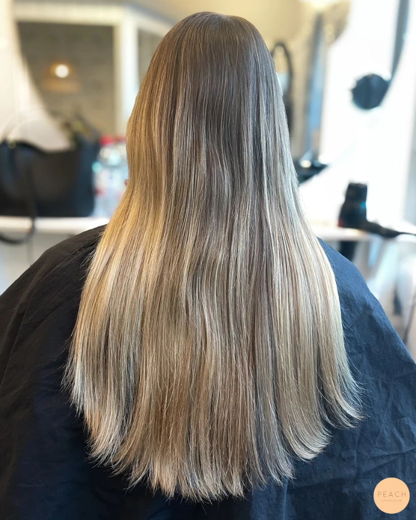 Hair color beige 💫