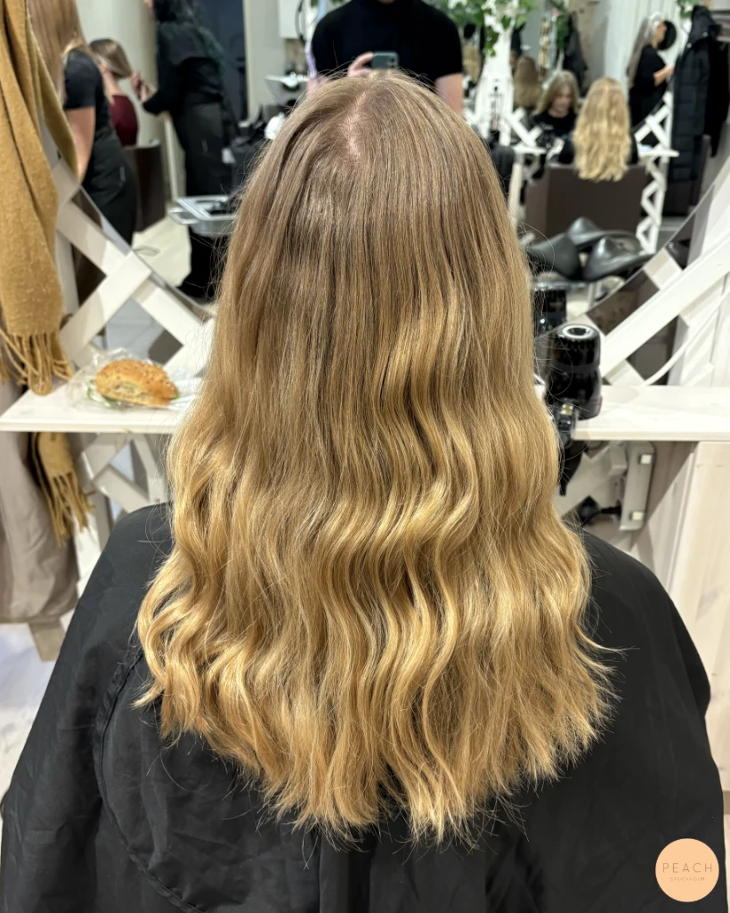 Blond balayage – salongsresultat av Jonathan Hultman, 19 november 2024
