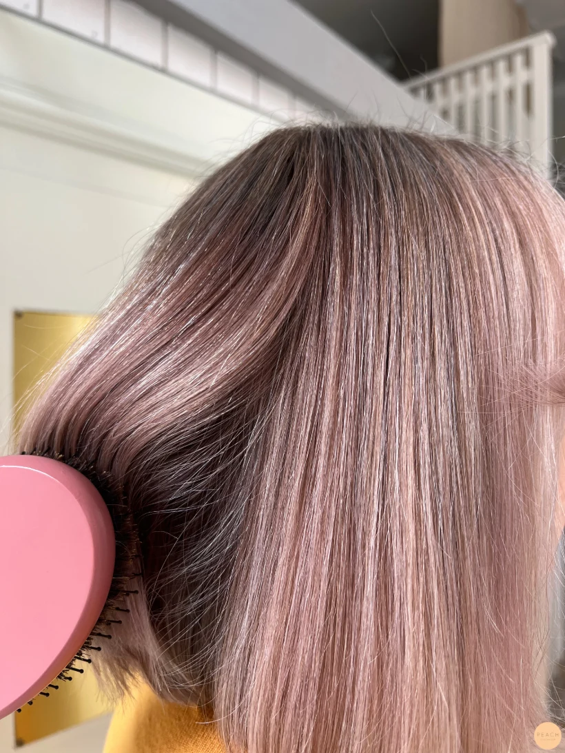 Rosé beige hårfärg