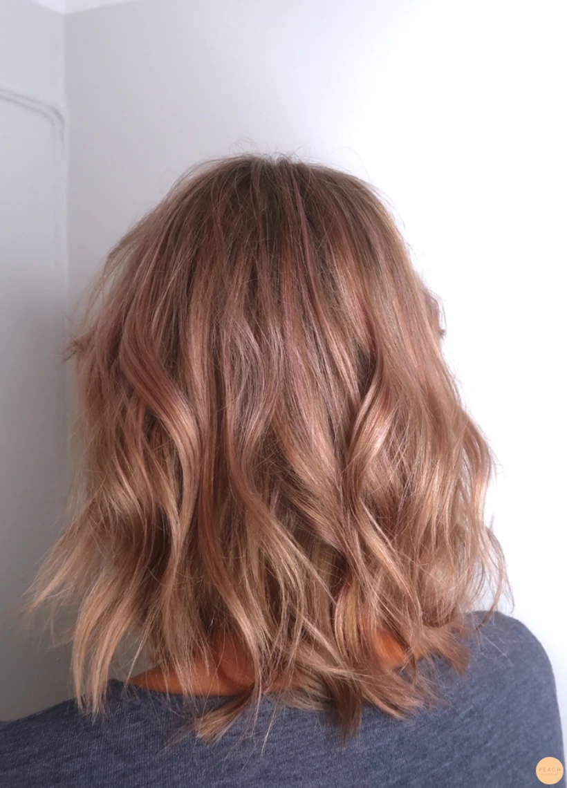 Pink hair color