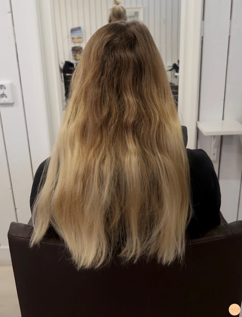 Blonda slingor