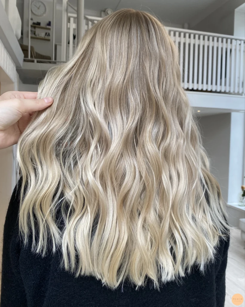 Icy blonde
