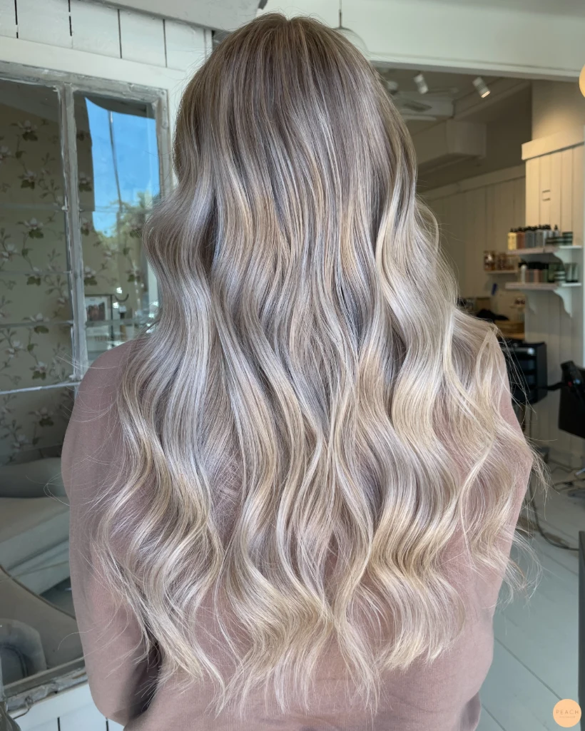 Kall blond hårfärg