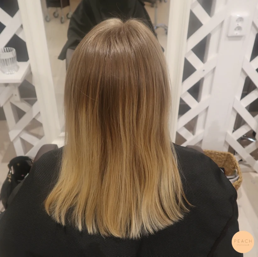 Blond hair