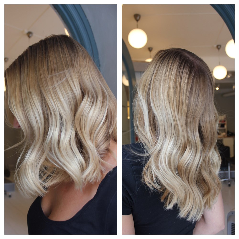 Naturligt blond hårfärg