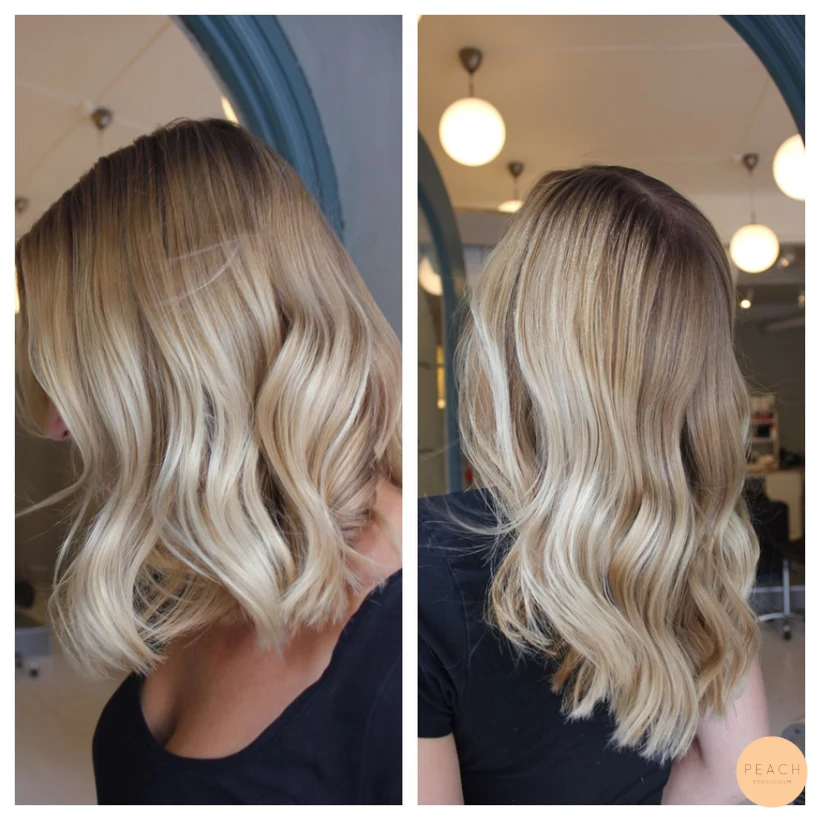 Naturligt blond hårfärg