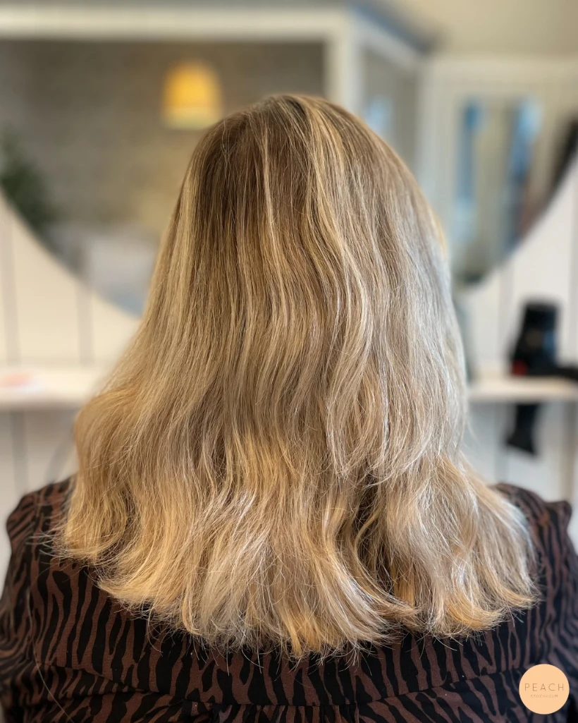 Kall blond hårfärg – salongsresultat av Javiera Hernandez, 18 november 2022
