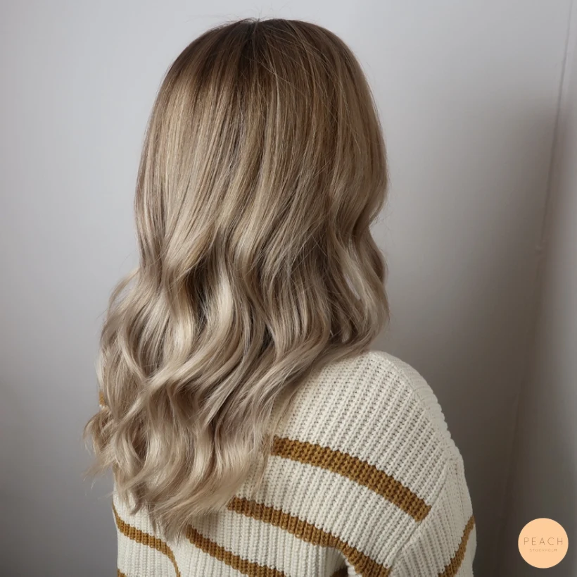 Blond balayage makeover