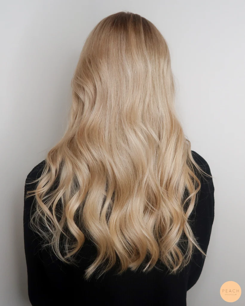 Soft blonde hair – salongsresultat av Felicia Mankinen, 11 januari 2021