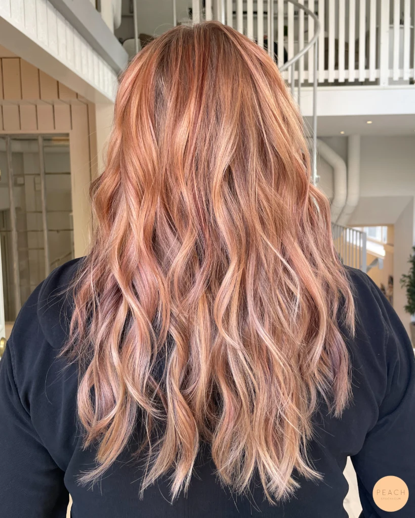 Höst Blond med highlights och lowlights