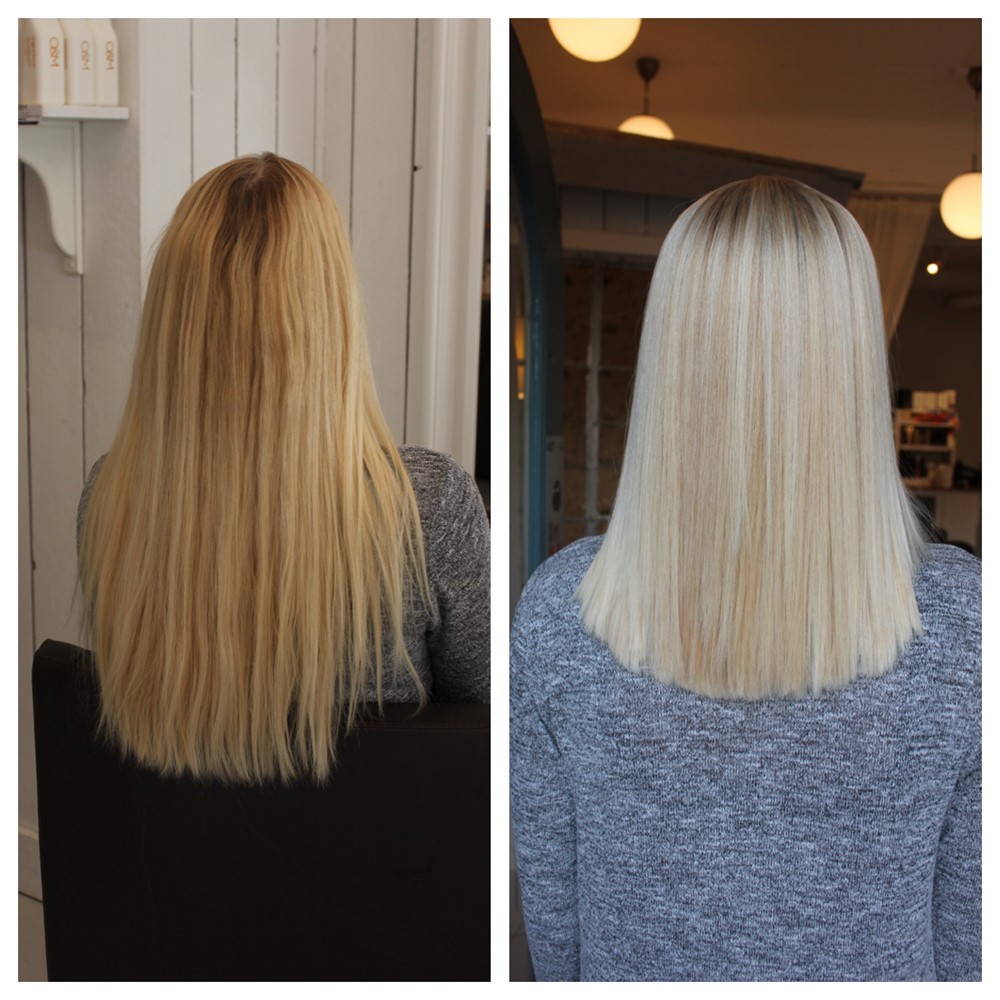 Ljusblond hårfärg