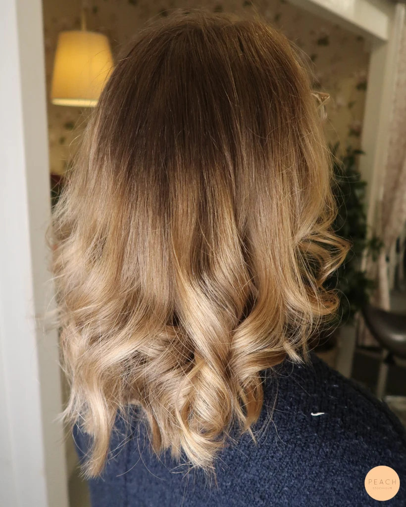 En makeover på ett ofärgat hår