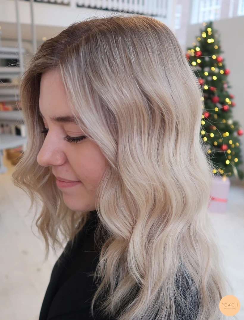 Highlights and lowlights blonde