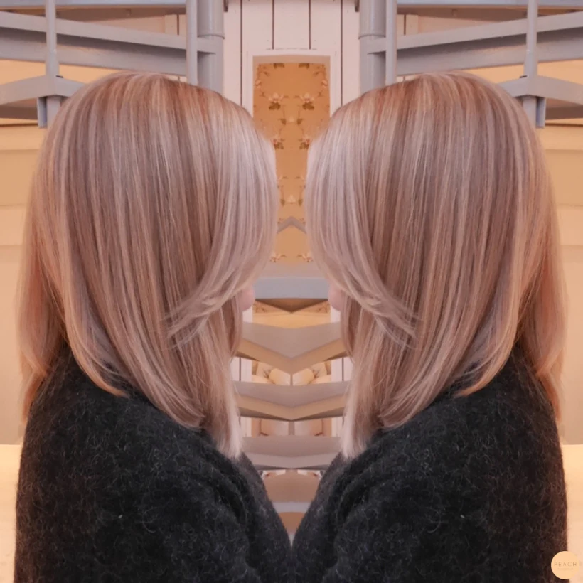 Kalla blonda slingor