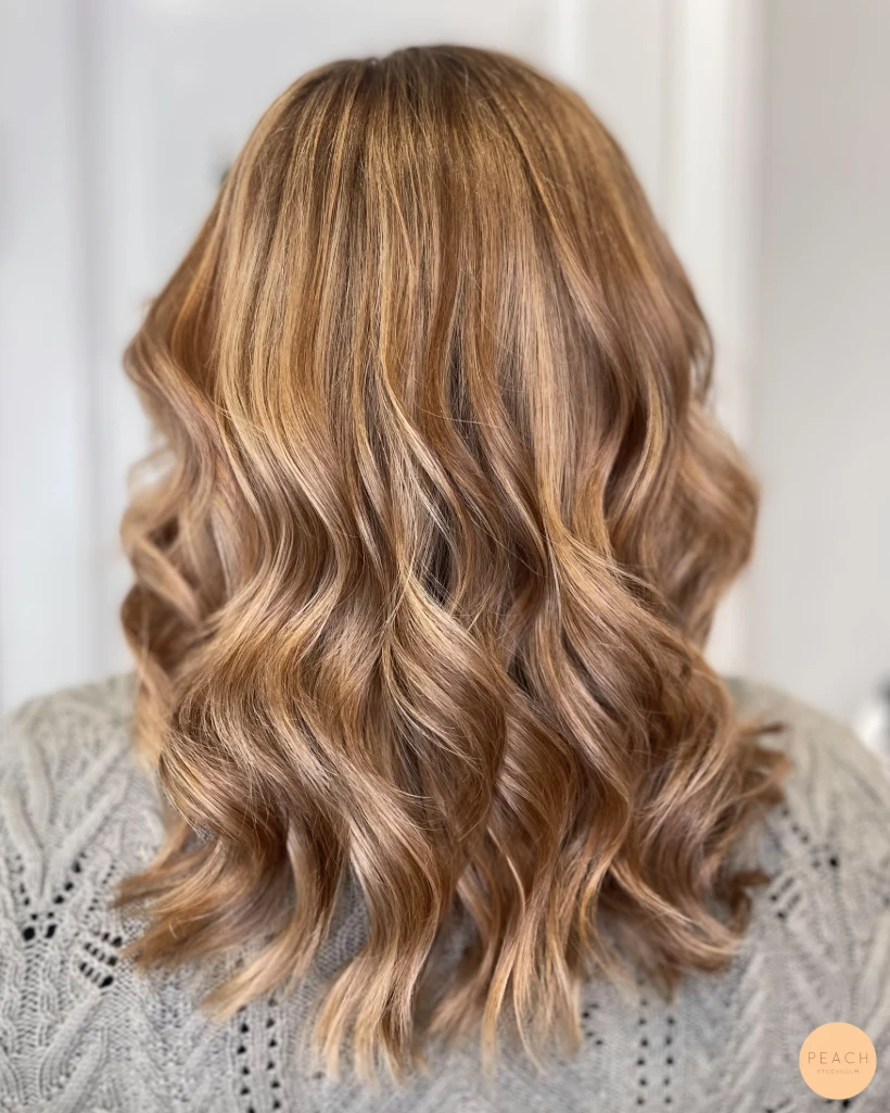 Golden copper color 🧡✨