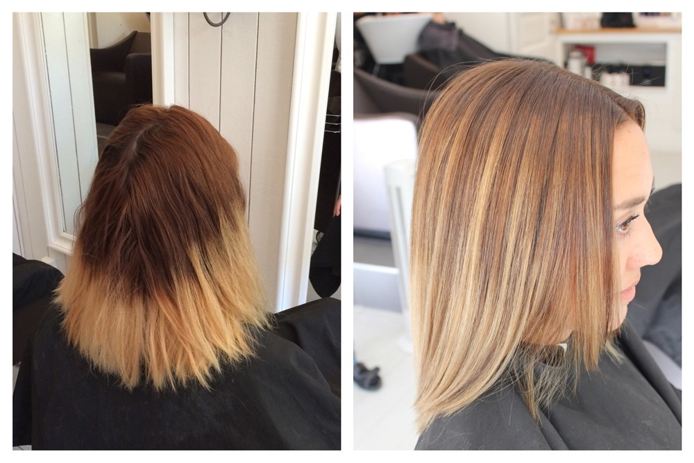Makeover ombre