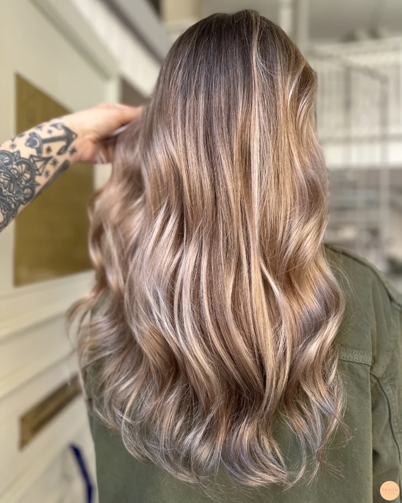 Blonda slingor