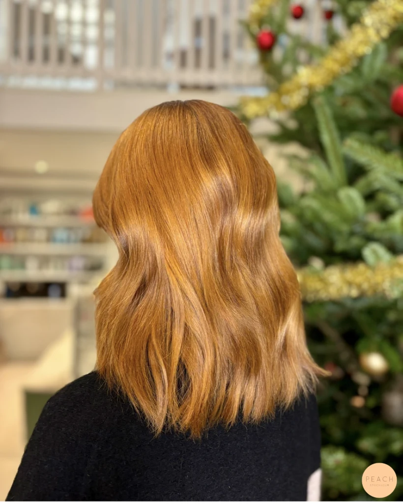 Copper hair color
