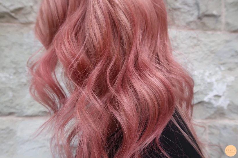 Pink dream hair colour