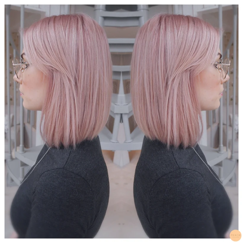 Helblekning med en rosa touch ✨