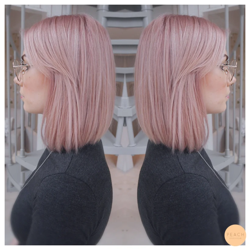 Helblekning med en rosa touch ✨