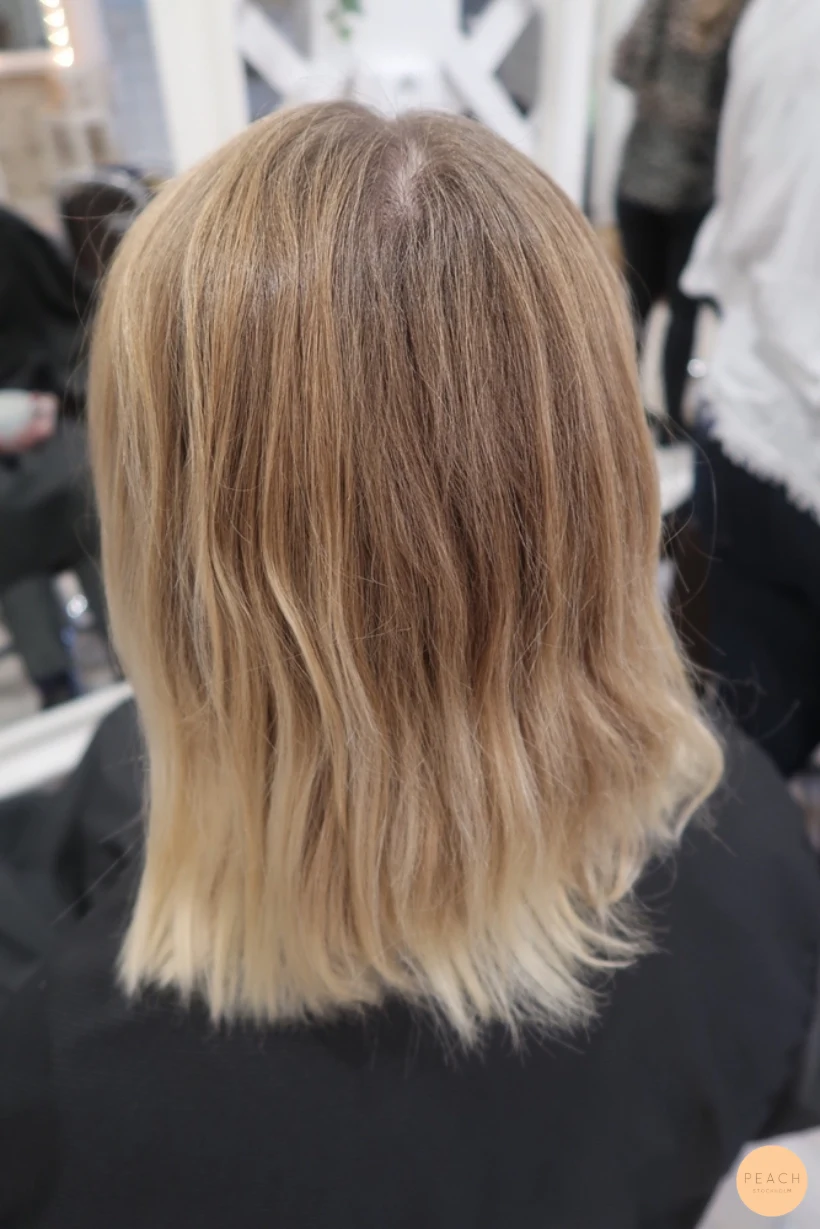 Varm balayage – salongsresultat av Therese Lindbladh, 28 december 2018