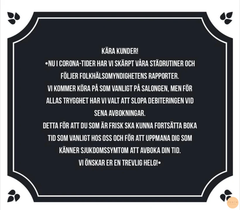 Nya rutiner i Corona-tider